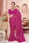 Shriyanka Vol 04 By Vallabhi Prints Moss Georgette With Floral Print Saree Wholesale Clothing Suppliers In India